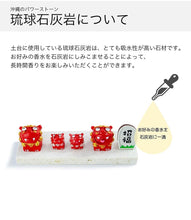 Load image into Gallery viewer, Okinawa Shisa Ornament 沖縄shisa 琉球石灰岩